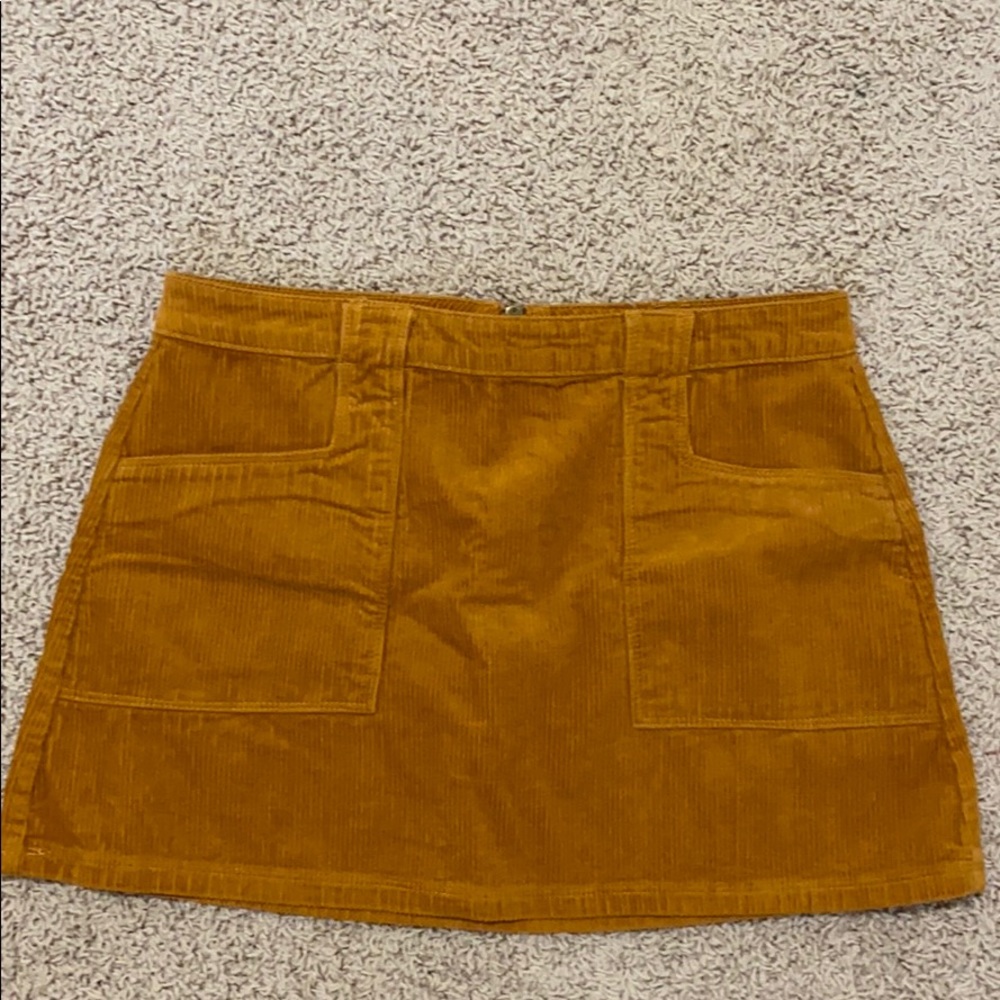 Corduroy skirt